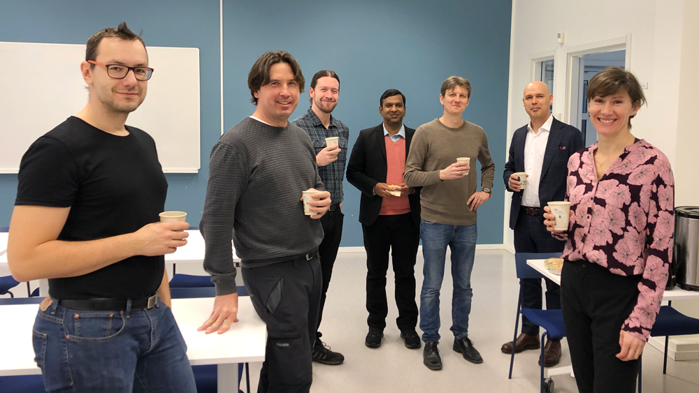 Anna Hall, Director på Big Science Sweden, fanns med i Luleå och förevigade glada deltagare i vår norra nod.