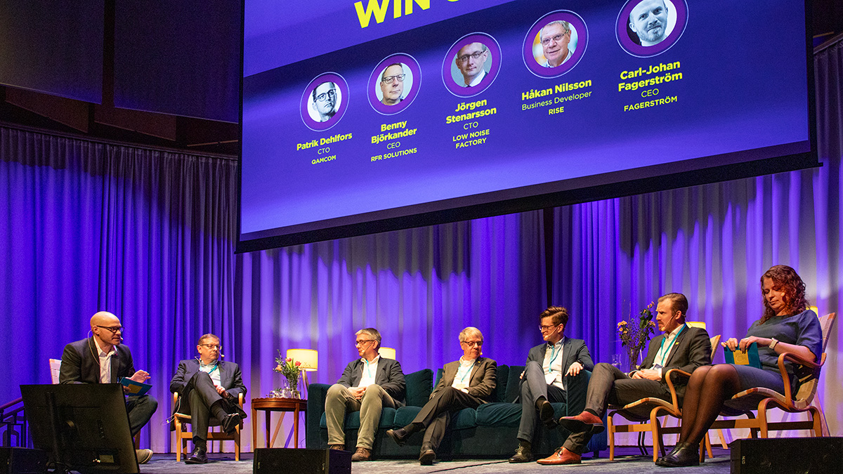 &lt;p&gt;Fredrik Engelmark (Big Science Sweden), Benny Björkander (RFR), Jörgen Stenarsson (LNF), Håkan Nils (RISE), Patrik Dehlfors (Qamcom), Carl Johan Fagerström (Fagerströms), and Catarina Sahlberg (Big Science Sweden).&lt;/p&gt;